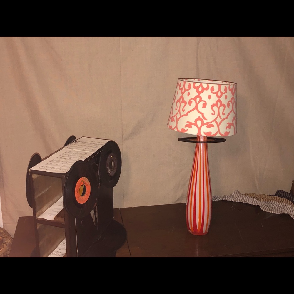 One of a kind murano candle holder